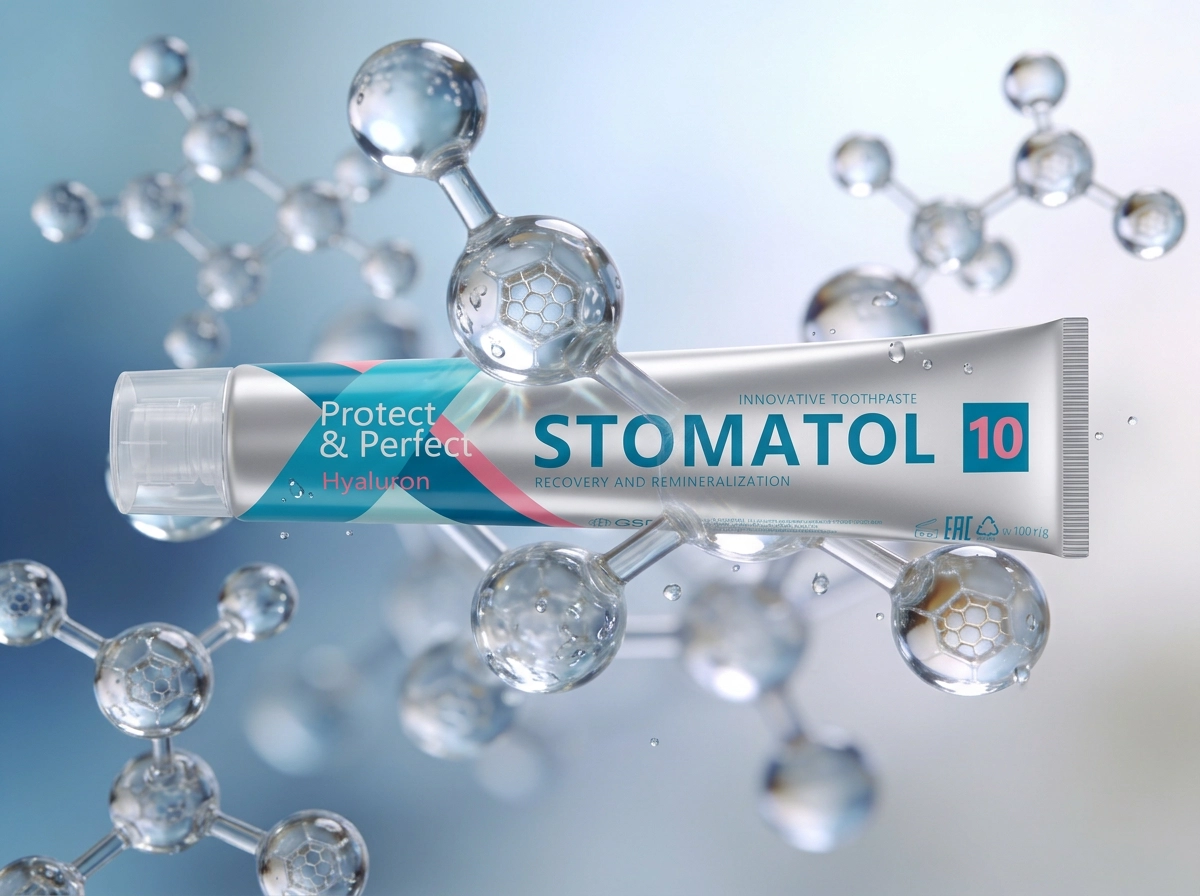 STOMATOL 10 HYALURON как способ коррекции ксеростомии у ВИЧ-инфицированных пациентов, принимающих антиретровирусную терапию. Статья Ханова И.А 